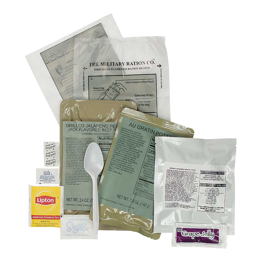MRE Deluxe Meal Pack (12 Meals) | Military-Grade Emergency Food