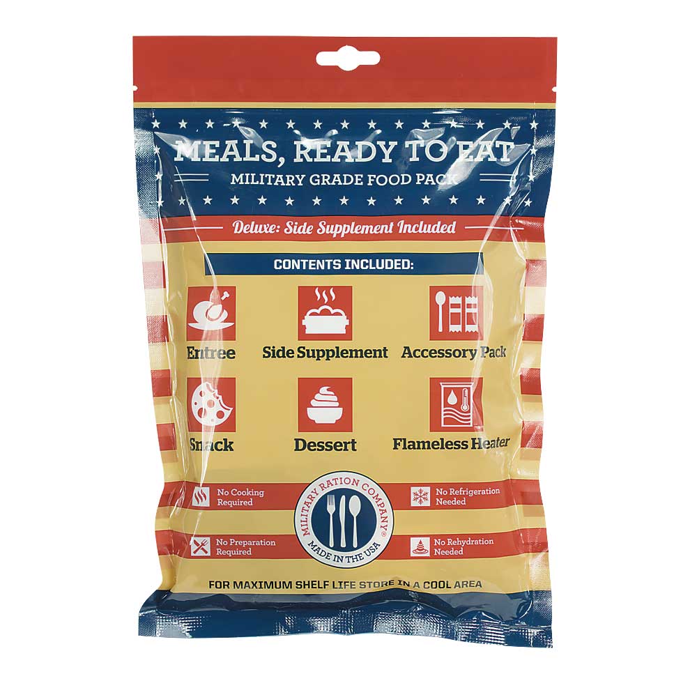 MRE Deluxe Meal Pack (12 Meals) | Military-Grade Emergency Food