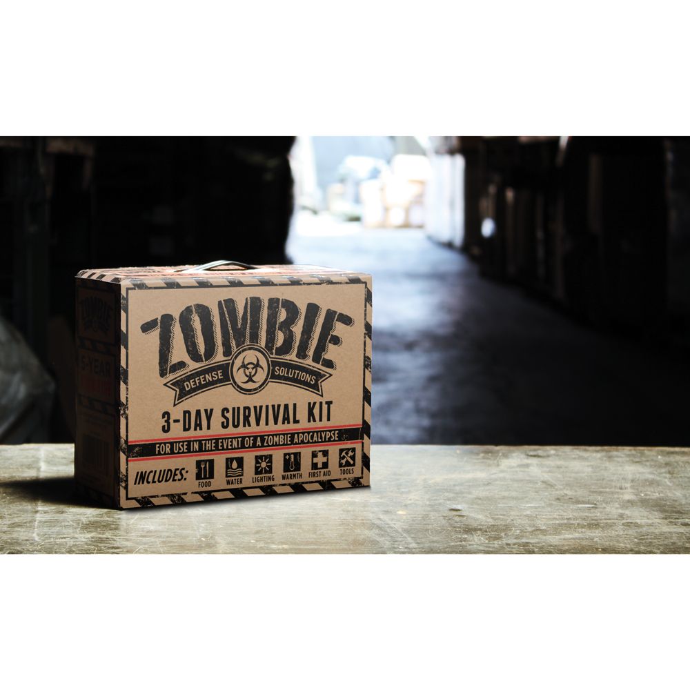 Zombie Defense Solutions: 3-Day Survival Kit