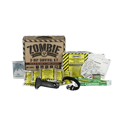 Zombie Defense Solutions: 3-Day Survival Kit