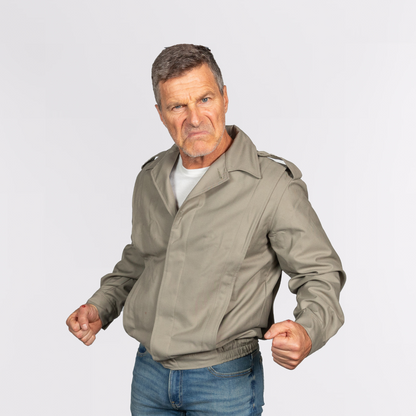 French Tan Ike Jacket