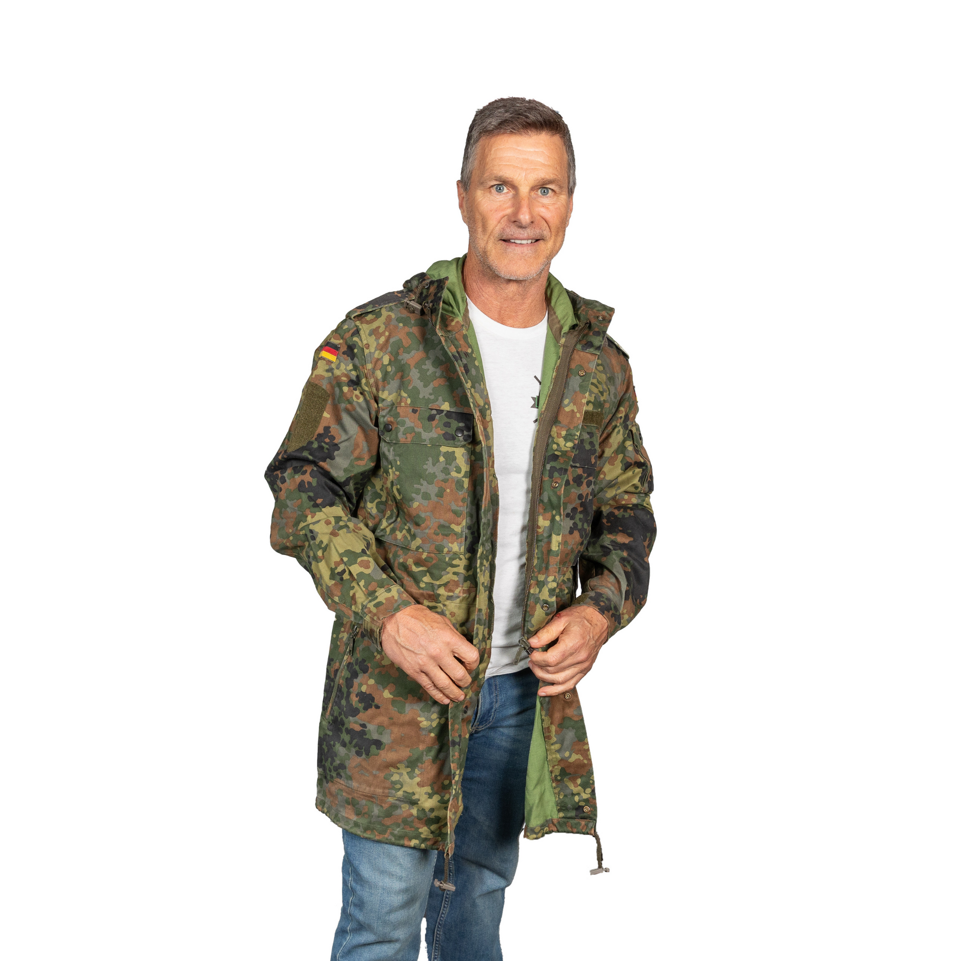 Army Navy Supply - German Flectarn Camo Parka